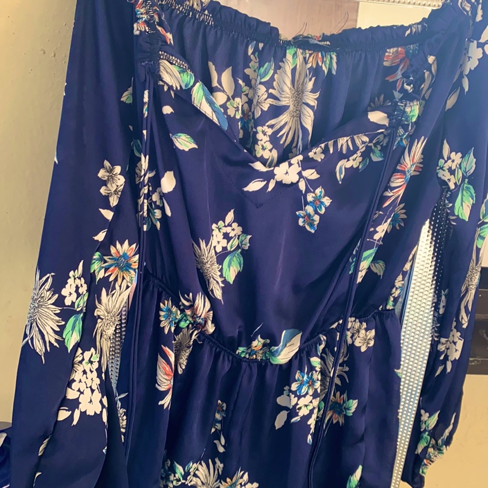 FN Silk Blue Romper